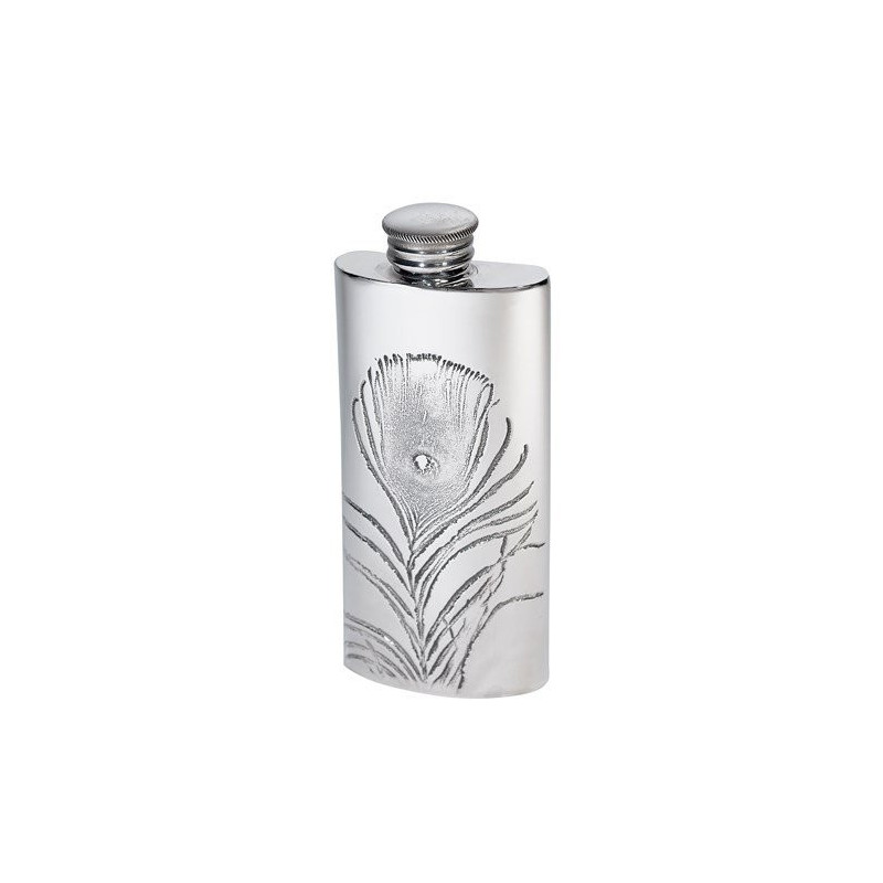 Peacock Purse Flask 2oz