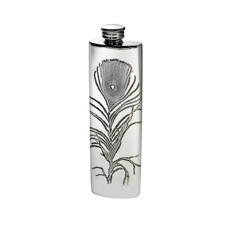 Peacock Purse Flask 3oz Peacock Purse Flask 3oz