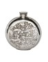 Love Skulls Round Flask