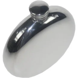 Plain Round Flask 6oz