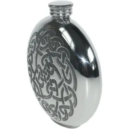 Round Celtic Knot Flask