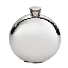 Round Claddagh Flask