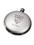 Round Lion of Scotland Flask