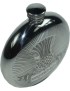 Round Usquabae Single Thistle Flask