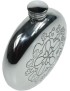 Round Yorkshire Rose Flask