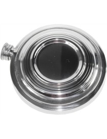 Clay Shot Pewter Flask
