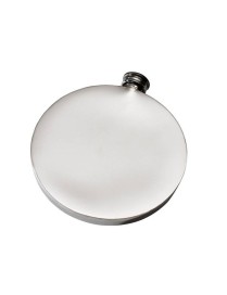 Clay Shot Pewter Flask