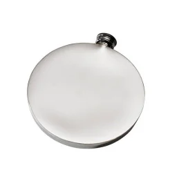 Clay Shot Pewter Flask
