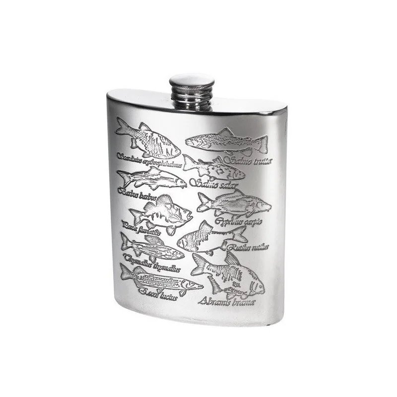 Fish Scene Hip Flask