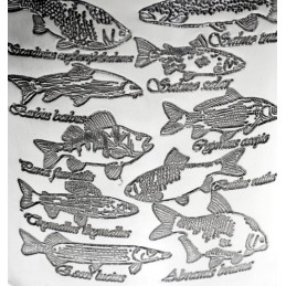 Fish Scene Hip Flask