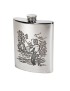 Fishing Scene Hip Flask