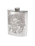 Football Scene Hip Flask