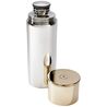 Pewter and Brass Cartridge Flask