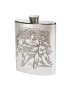 Rugby Scene Hip Flask