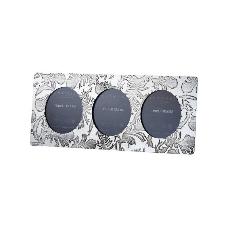 Peacock Triple Photo Frame Peacock Triple Photo Frame