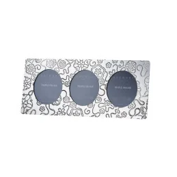 Yorkshire Rose Triple Photo Frame