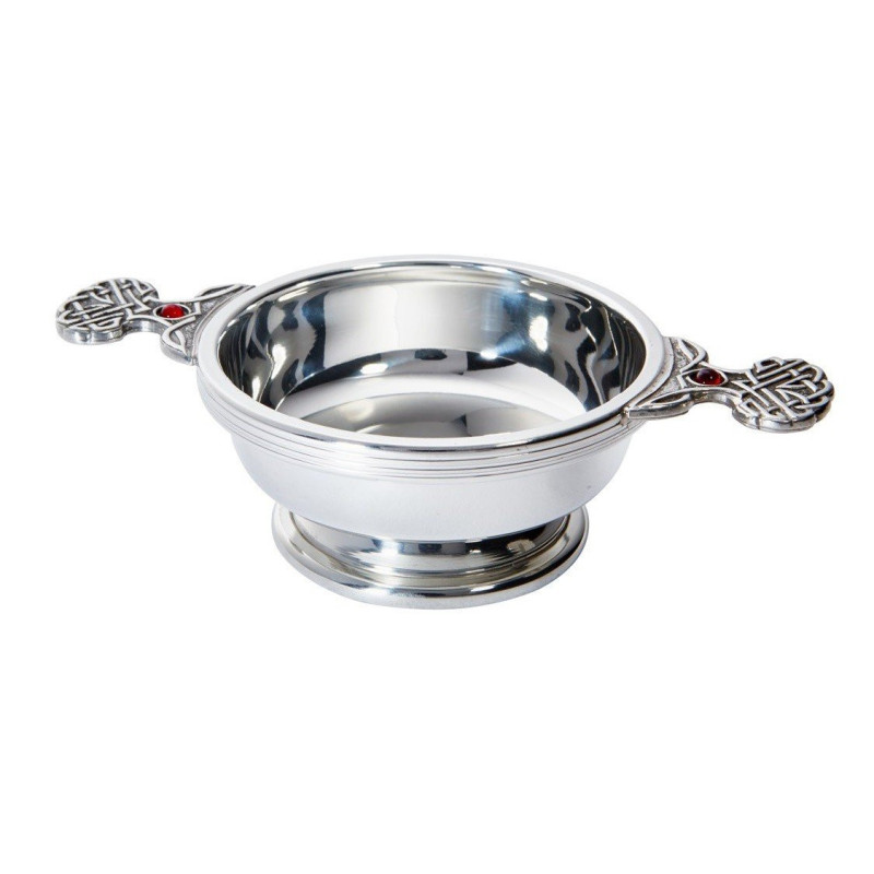 July Birthstone Pewter Quaich