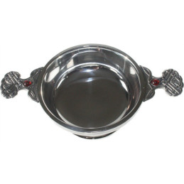 July Birthstone Pewter Quaich