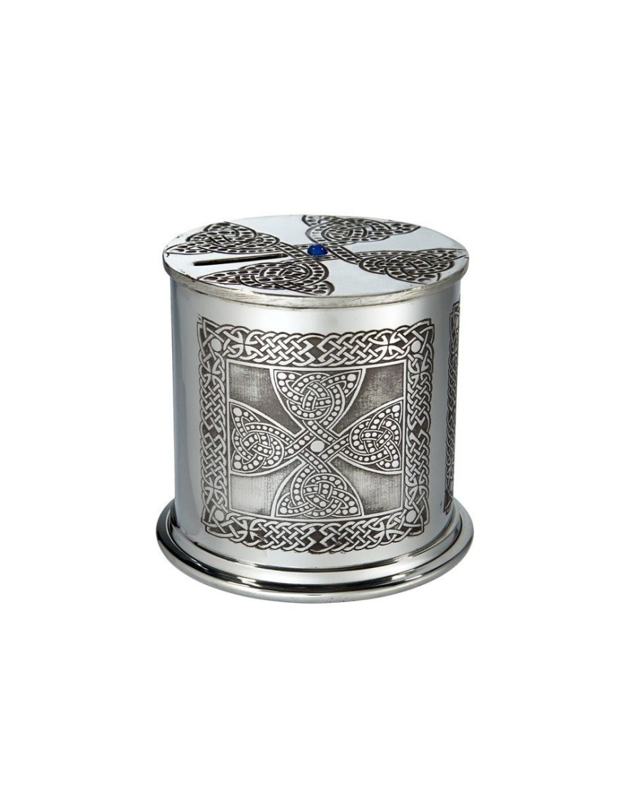 Celtic Cross Money Box
