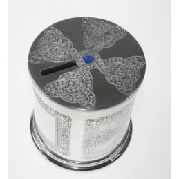 Celtic Cross Money Box