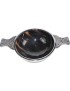 Horn and Pewter Quaich Large