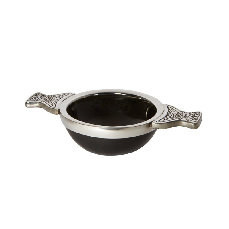 Horn and Pewter Quaich Standard