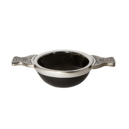 Horn and Pewter Quaich Standard