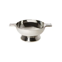 Celtic Silver Plated Quaich (2 inch)