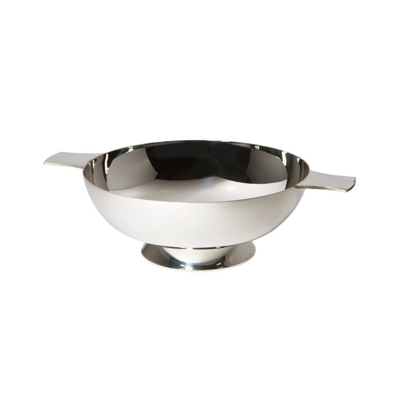 Celtic Silver Plated Quaich (5 inch)