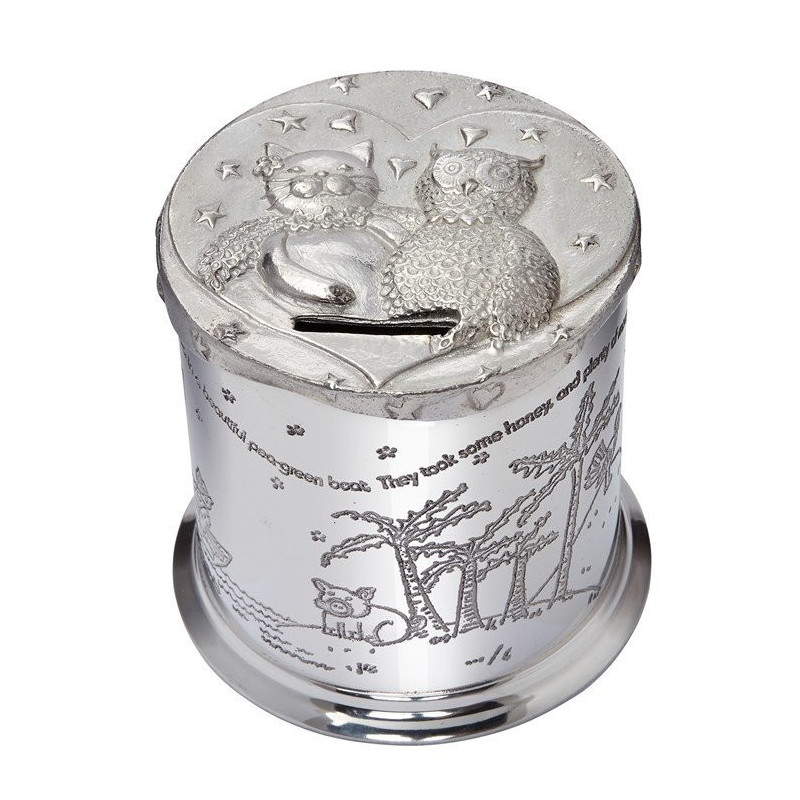 Owl and Pussy Cat Money Box