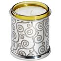 Tree of Life Pewter Candle Votive