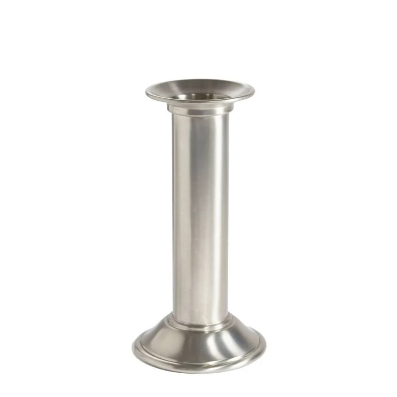 Pillar Antique Finish Candle Holder Large