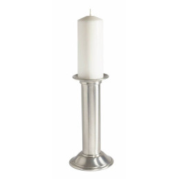 Pillar Antique Finish Candle Holder Large