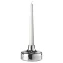 Spin Pewter Candlestick Short