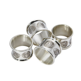 Charles Rennie Mackintosh Napkin Ring Set