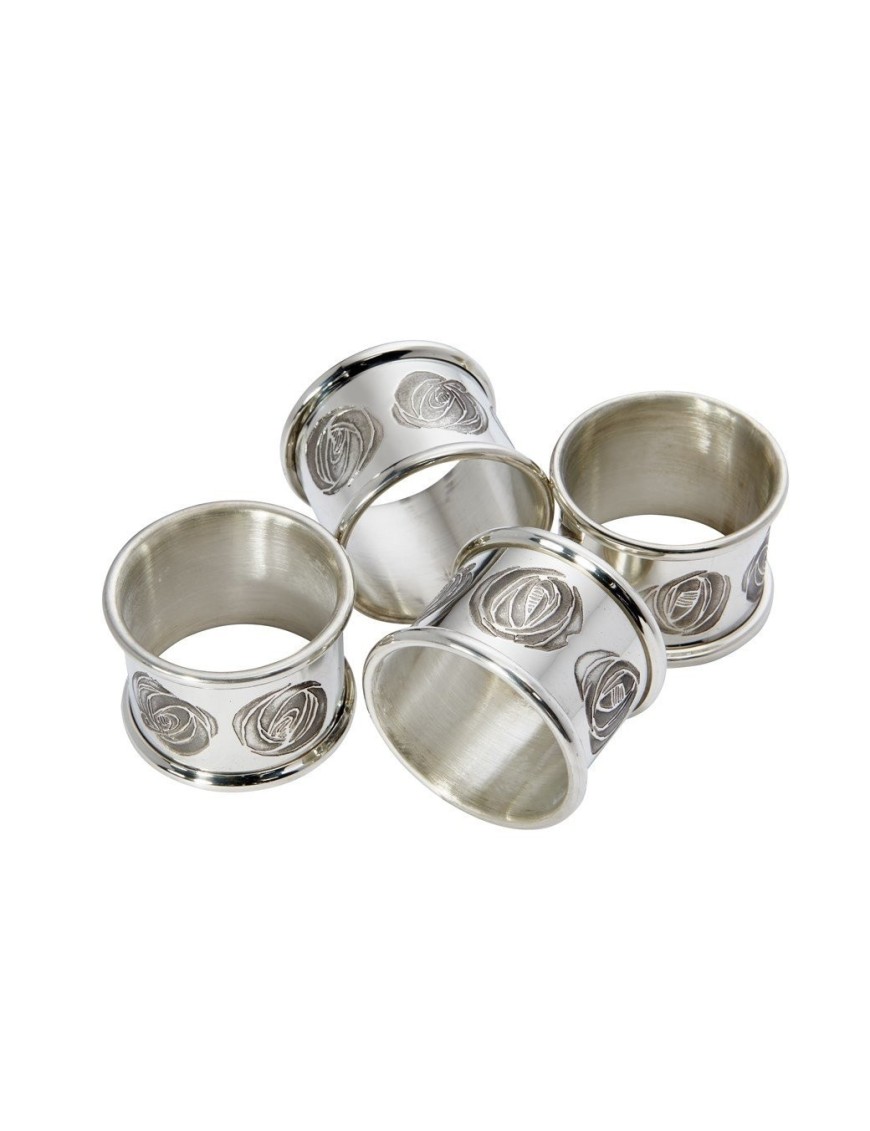 Charles Rennie Mackintosh Napkin Ring Set