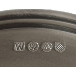 Antique Finish Plate Medium