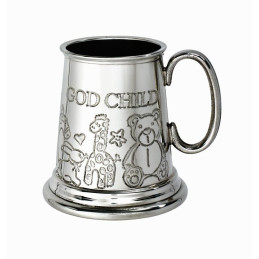 God Child Pewter Mug