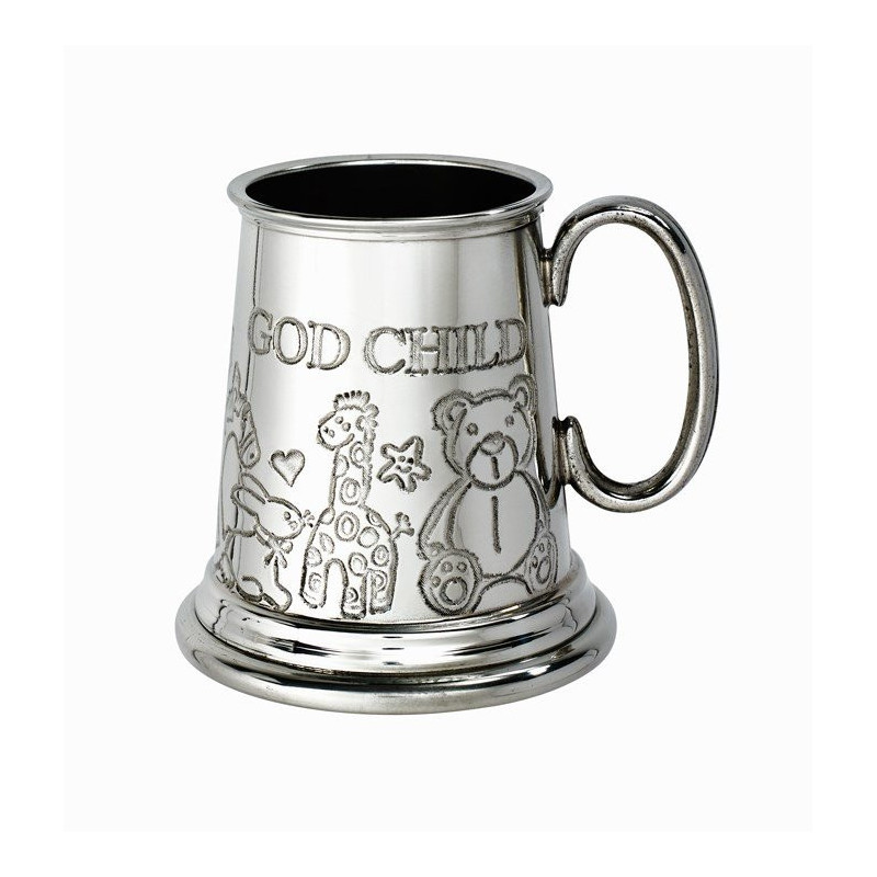 God Child Pewter Mug