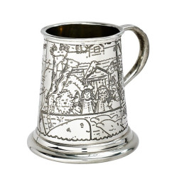 Noah's Arc Pewter Mug