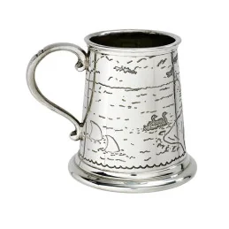 Noah's Arc Pewter Mug