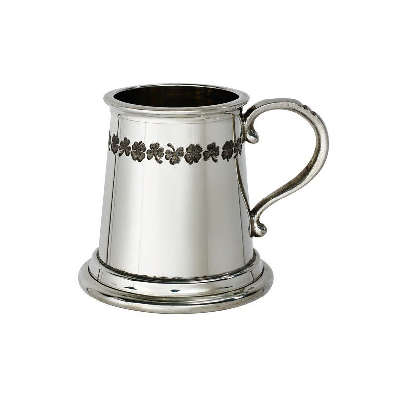 Shamrock Quarter Pint Mug