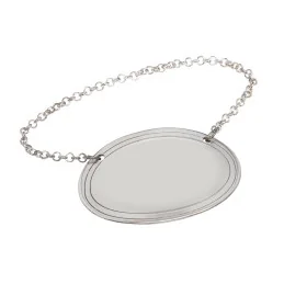 Plain Decanter Label