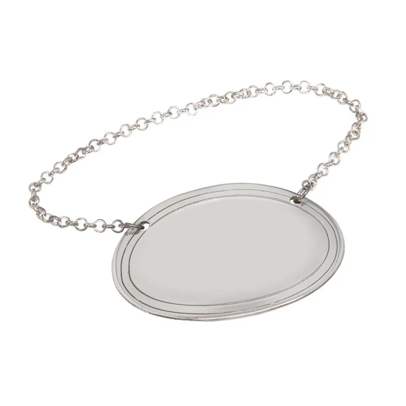 Plain Decanter Label