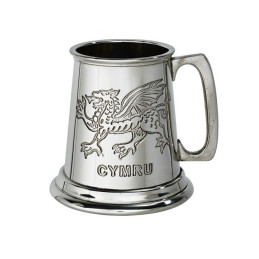 Welsh Dragon Quarter Pint Tankard