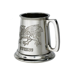 Welsh Dragon Quarter Pint Tankard