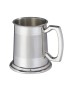 Double Lined Part Satin Tankard Half Pint