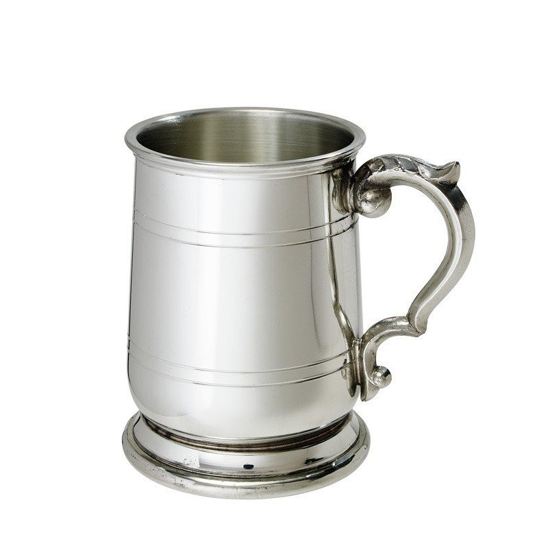 Jacobean Pewter Tankard Half Pint