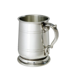 Jacobean Pewter Tankard Half Pint