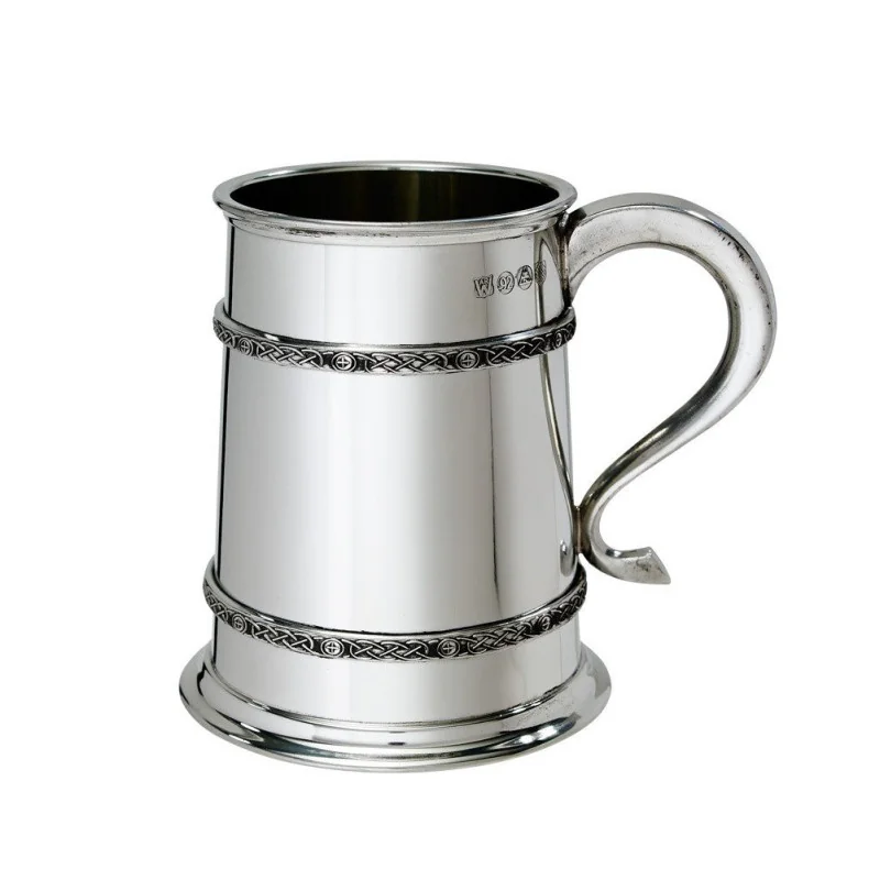 Double Celtic Bands Tankard